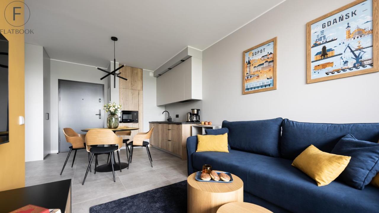 Flatbook - City Center Apartments Chlebova With Gym Гданск Екстериор снимка