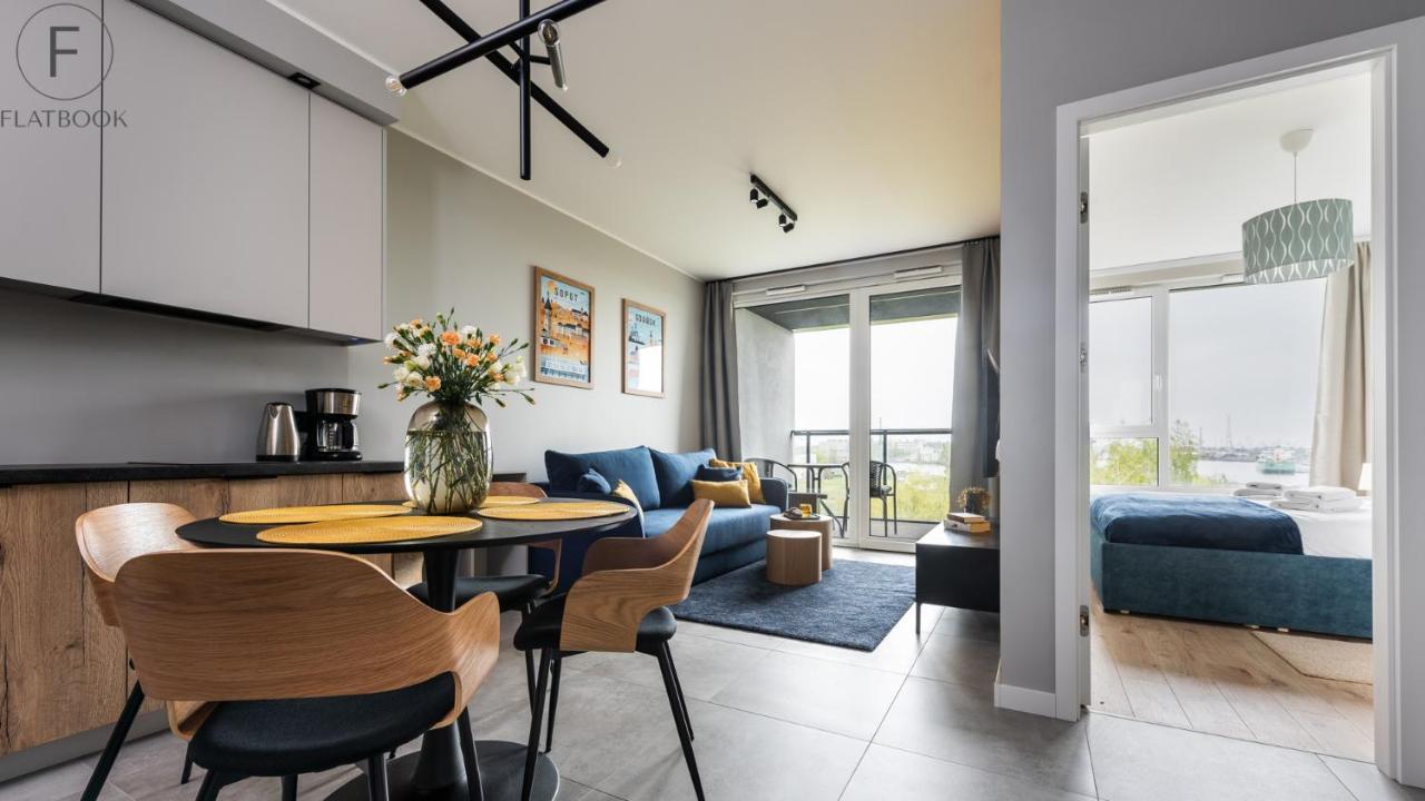 Flatbook - City Center Apartments Chlebova With Gym Гданск Екстериор снимка